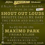 Shout Out Louds - 30 Jahre Karrera Klub - Day 1
