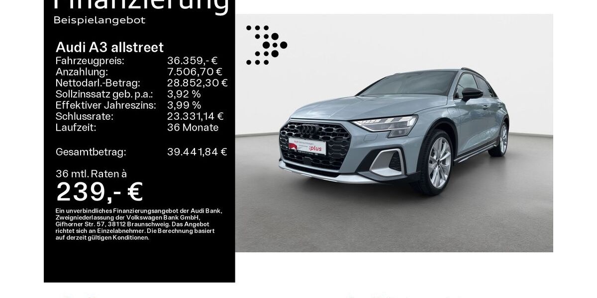 Audi A3 7.300 km 36.359 &euro; Hanau 63452