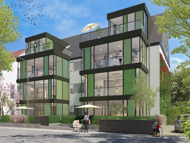 Etagenwohnung Offenbach am Main Hafen - 3 Zimmer, 85 m&sup2;, 681.400&euro; | Angebot:25704388