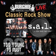 S.A.L. ScheissAufLeise - Too Young To Rust 12.12.2026 Burghof Hühnerstall