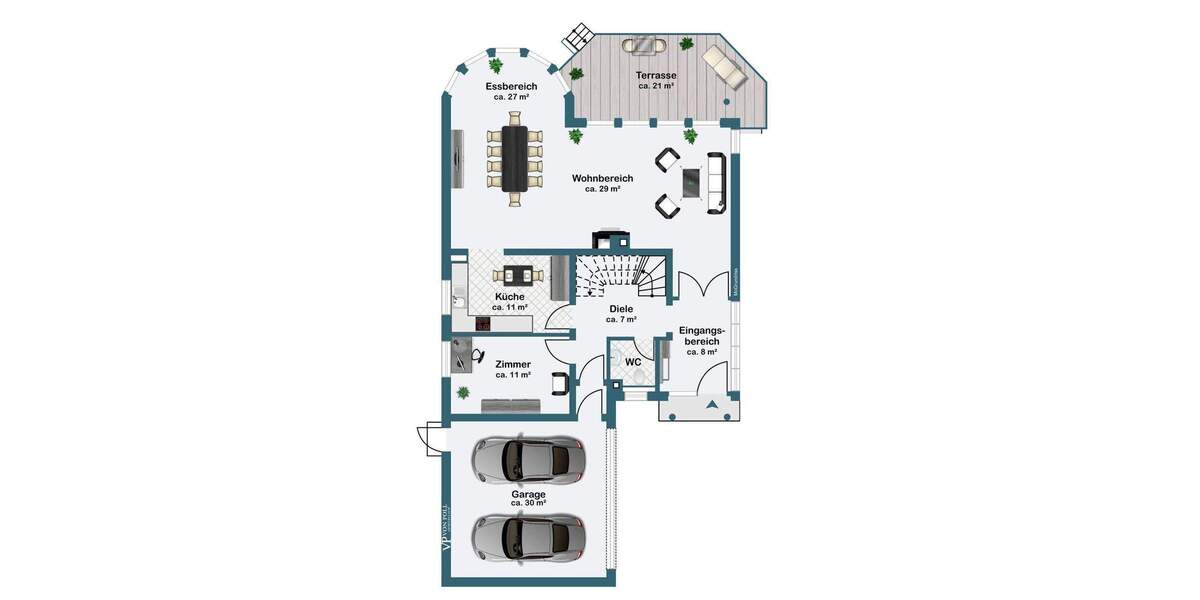 Einfamilienhaus Kronberg im Taunus Kronberg - 7 Zimmer, 197 m&sup2;, 1.595.000&euro; | Angebot:25698551