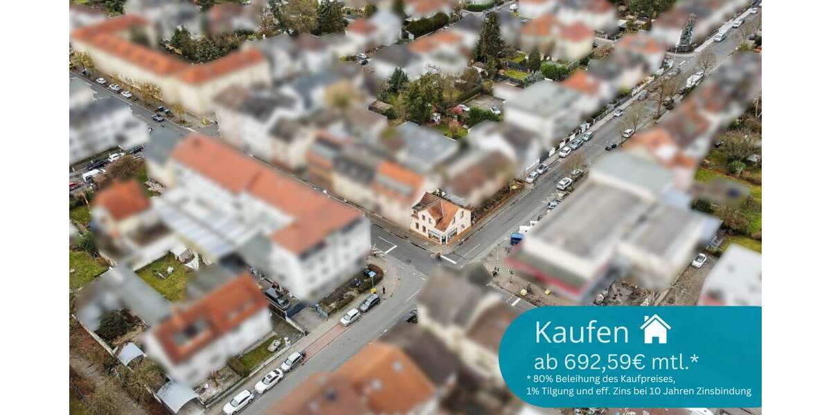 Etagenwohnung Neu-Isenburg Isenburg - 3 Zimmer, 55 m&sup2;, 195.000&euro; | Angebot:25602596