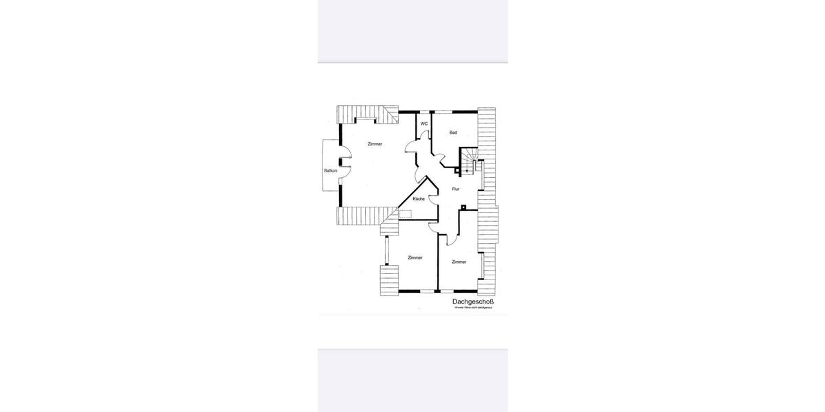 Dachgeschoßwohnung Langen (Hessen) - 3 Zimmer, 110 m&sup2;, 1.490&euro; | Angebot:25918763