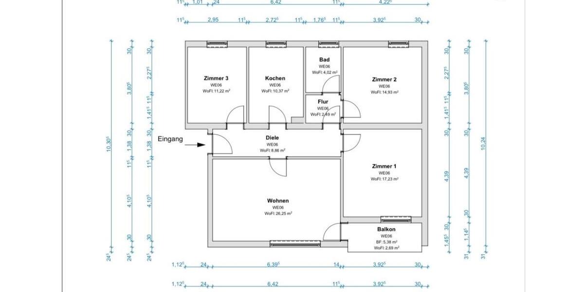 Etagenwohnung Altenstadt - 4 Zimmer, 100 m&sup2;, 1.000&euro; | Angebot:26001613