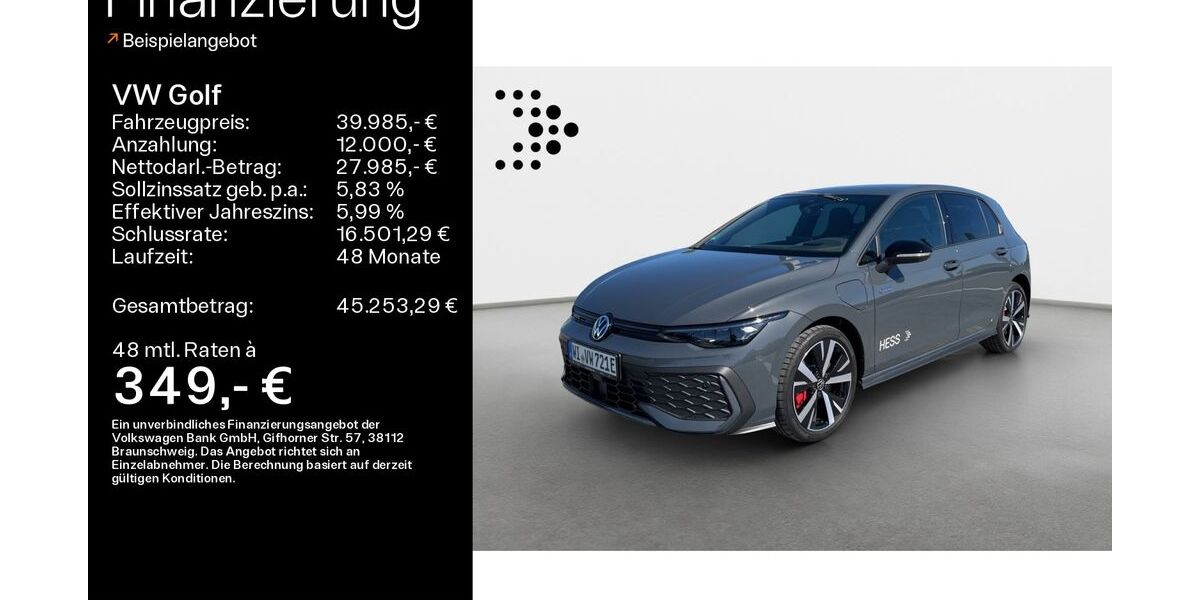 VW Golf 8.900 km 39.785 &euro; Büdingen 63654