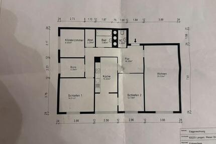 Wohnung Langen (Hessen) - 5 Zimmer, 115 m&sup2;, 320.000&euro; | Angebot:27535313