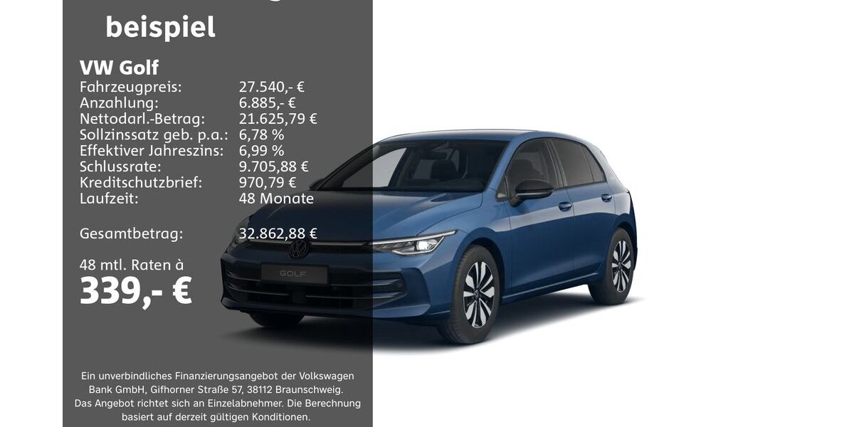 VW Golf 10.830 km 27.540 &euro; Groß-Umstadt 64823