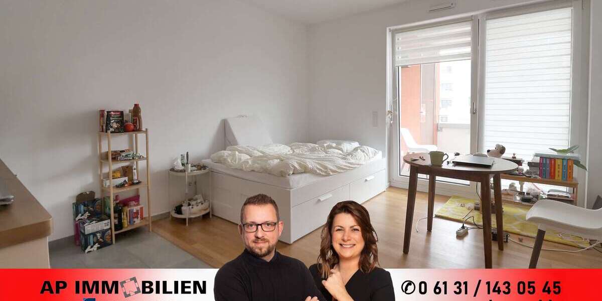 Etagenwohnung Frankfurt Gallus - 1 Zimmer, 39 m&sup2;, 915&euro; | Angebot:25051931