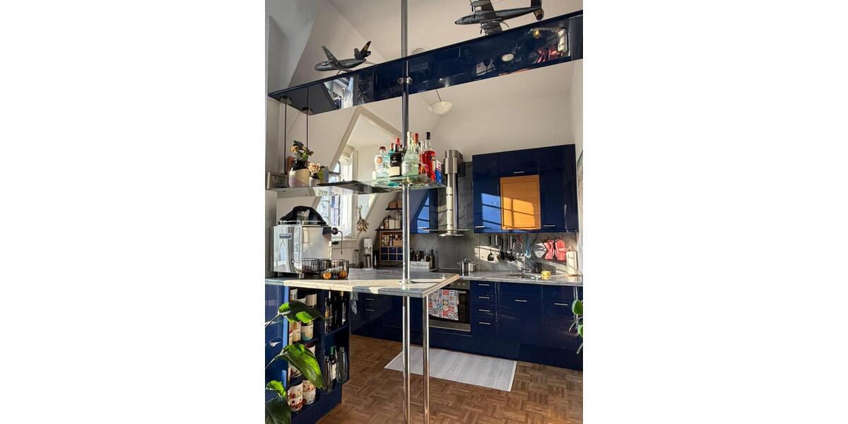 Maisonettenwohnung Frankfurt am Main Bockenheim - 2 Zimmer, 60 m&sup2;, 1.550&euro; | Angebot:25999906