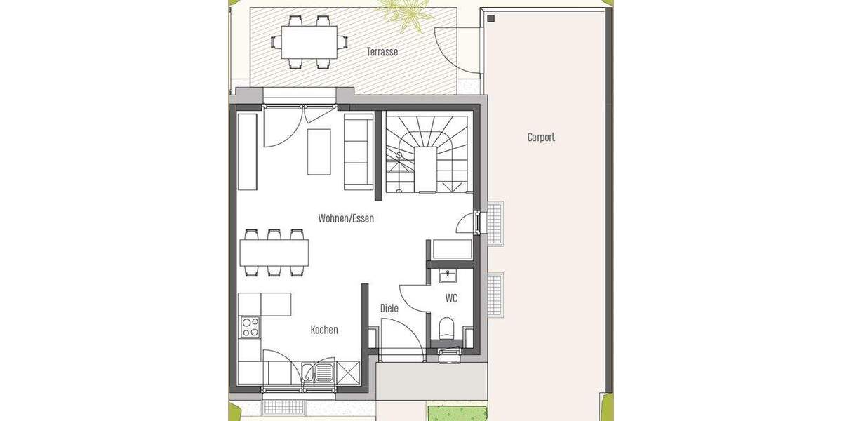 Reihenmittelhaus Frankfurt am Main Kalbach-Riedberg - 7 Zimmer, 150 m&sup2;, 1.526.200&euro; | Angebot:25780528