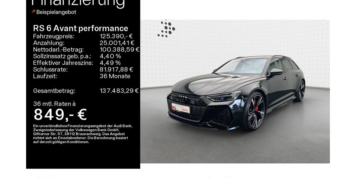 Audi RS6 12.300 km 125.390 &euro; Oberursel 61440