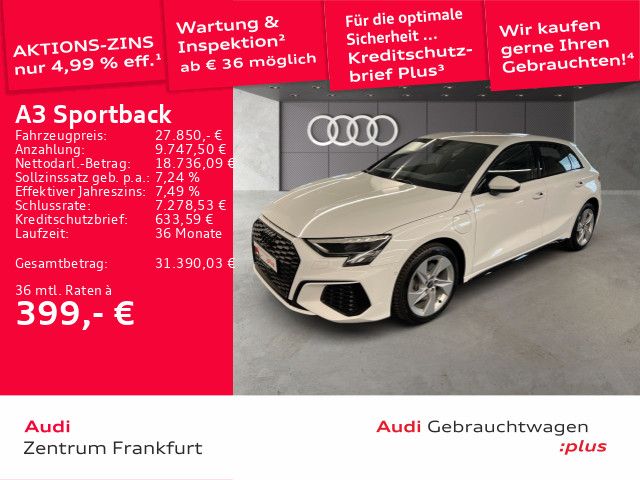 Audi A3 38.907 km 27.850 &euro; Frankfurt am Main 60314