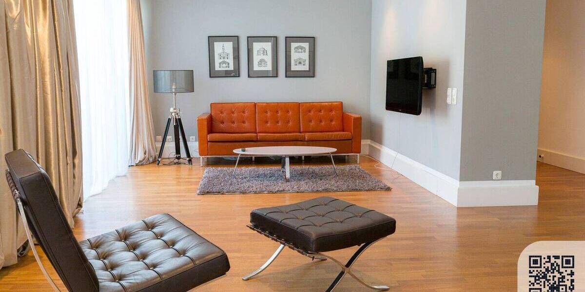 Etagenwohnung Frankfurt am Main Sachsenhausen - 3 Zimmer, 136 m&sup2;, 6.374&euro; | Angebot:25717045