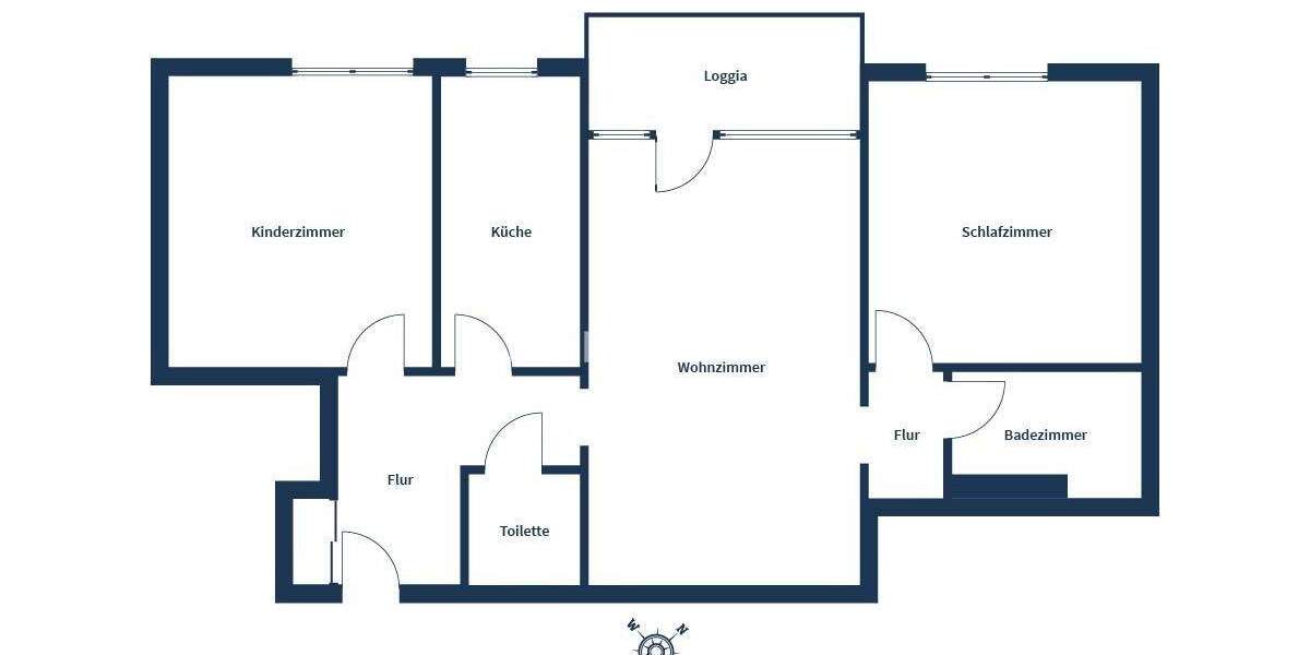 Etagenwohnung Hanau Steinheim - 3 Zimmer, 80 m&sup2;, 190.000&euro; | Angebot:25684176