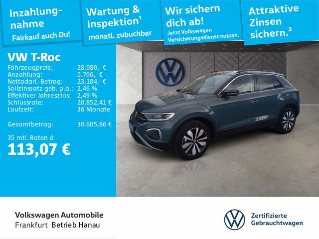VW T-Roc 24.024 km 27.480 &euro; Hanau 63452
