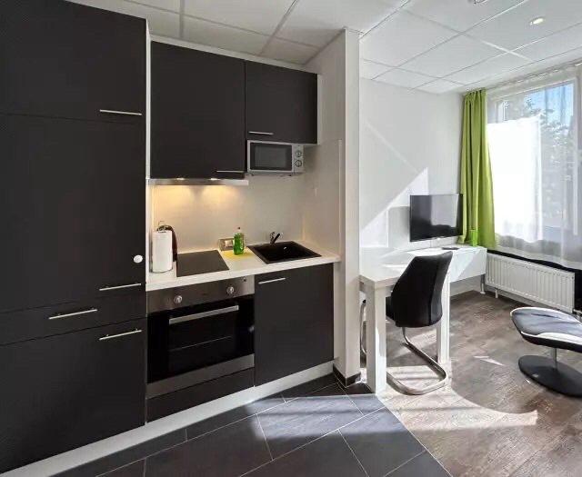 Erdgeschoßwohnung Frankfurt am Main Niederrad - 1 Zimmer, 22 m&sup2;, 500&euro; | Angebot:26004071