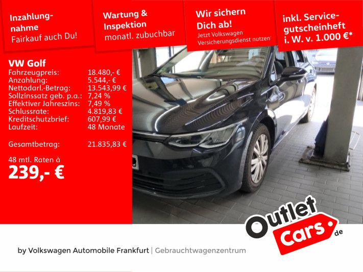 VW Golf 97.535 km 18.480 &euro; Frankfurt 60326