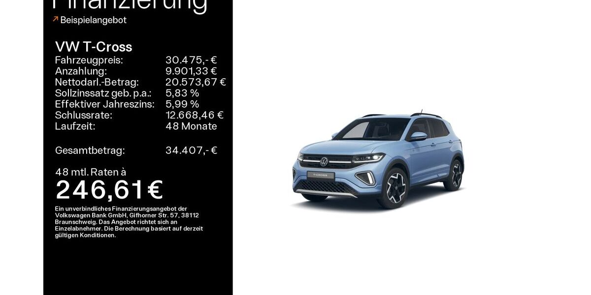 VW T-Cross 2.900 km 30.475 &euro; Büdingen 63654