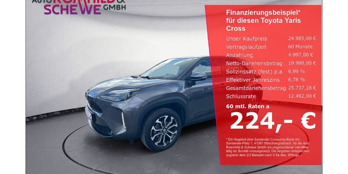 Toyota Yaris Cross 40.315 km 24.985 &euro; Dieburg 64807