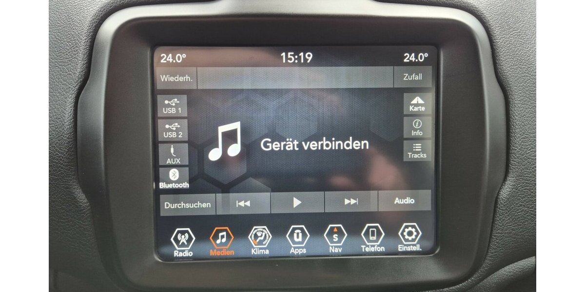 Jeep Renegade Limited FWD, Klima, PDC, Leder, Rückfahrk 126.400 km 15.790 &euro; Rodgau 63110