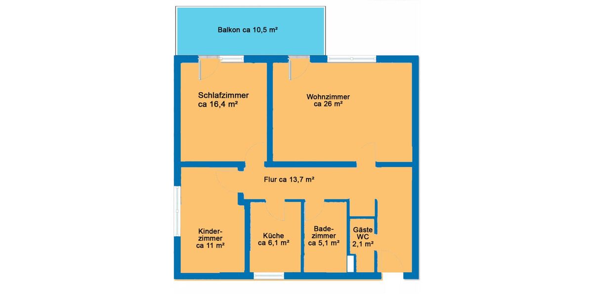 Provisionsfrei* Sanierte 3-Zimmer-Wohnung mit Balkon, Garage und Gartennutzung in Oberrad - Etagenwohnung Frankfurt am Main Oberrad | Angebot:26919531