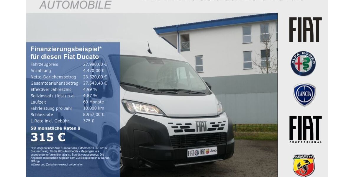 Fiat Ducato 26.845 km 27.990 &euro; Dreieich 63303