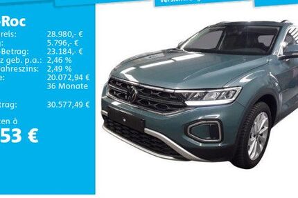 VW T-Roc 14.580 km 28.980 &euro; Frankfurt 60326