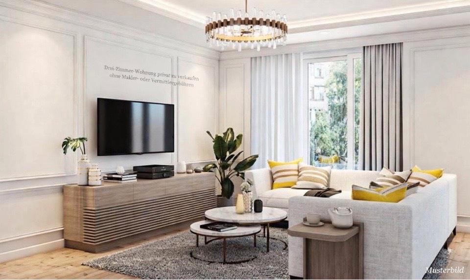 Etagenwohnung Frankfurt am Main Nord-West - 3 Zimmer, 71 m&sup2;, 337.500&euro; | Angebot:25902621