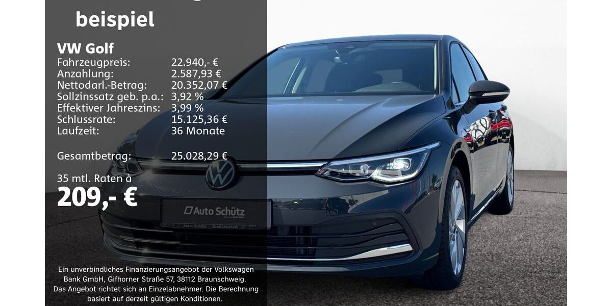 VW Golf 38.509 km 22.940 &euro; Groß-Umstadt 64823