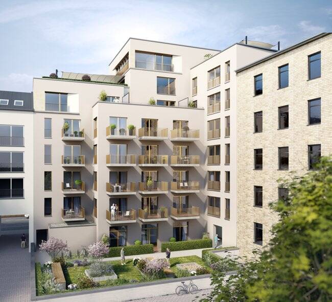 Etagenwohnung Frankfurt am Main Sachsenhausen - 2 Zimmer, 50 m&sup2;, 498.600&euro; | Angebot:25744953