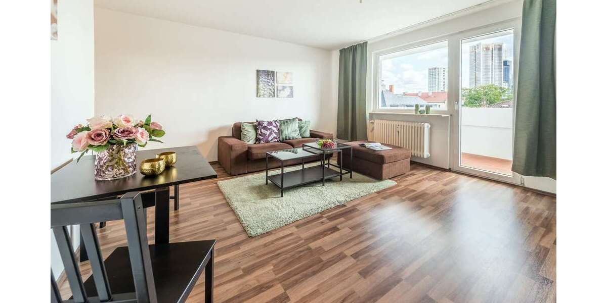 Etagenwohnung Frankfurt Westend Süd - 2 Zimmer, 48 m&sup2;, 1.790&euro; | Angebot:25105299
