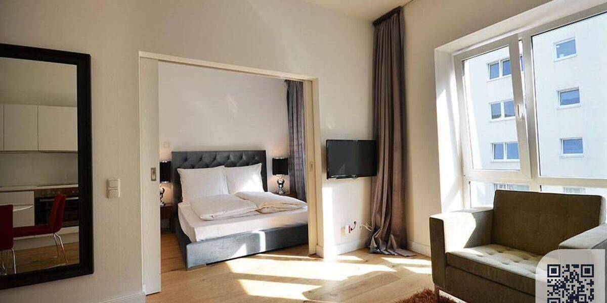 Etagenwohnung Frankfurt am Main Sachsenhausen - 2 Zimmer, 37 m&sup2;, 2.261&euro; | Angebot:25789974