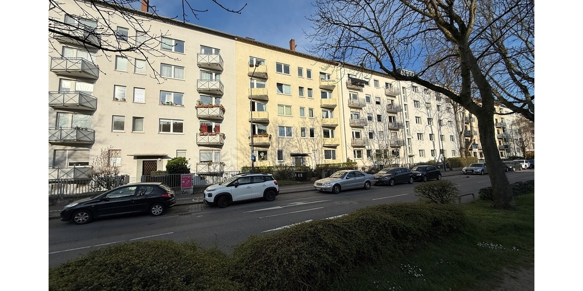 Schön geschnittene 2-Zimmer-Wohnung mit Südwest-Balkon im Frankfurter Ostend - Etagenwohnung Frankfurt Bornheim | Angebot:25930695