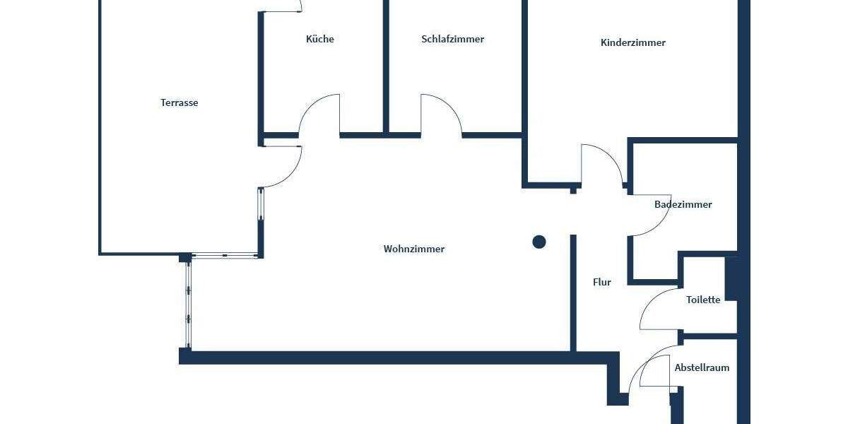 Etagenwohnung Frankfurt am Main Sachsenhausen - 3 Zimmer, 83 m&sup2;, 415.000&euro; | Angebot:25699192