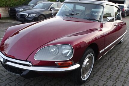 Citroen DS 20 Pallas ein Traum in rouge cornaline 1.200 km 79.990 &euro; Rodgau 63110