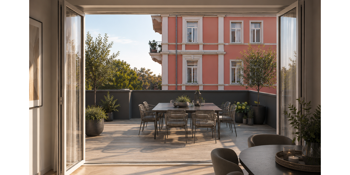 Etagenwohnung Frankfurt Sachsenhausen - 2 Zimmer, 54 m&sup2;, 539.000&euro; | Angebot:26627826