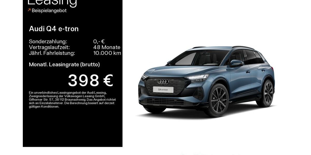 Audi Q4 e-tron 7.500 km 41.169 &euro; Mühlheim 63165