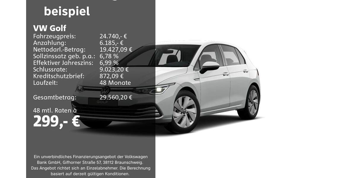 VW Golf 25.048 km 24.740 &euro; Groß-Umstadt 64823