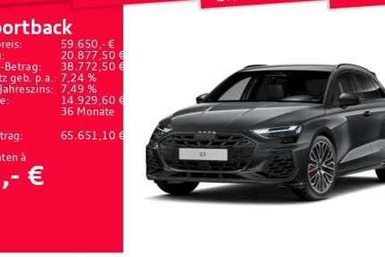 Audi S3 6.089 km 59.650 &euro; Frankfurt am Main 60314