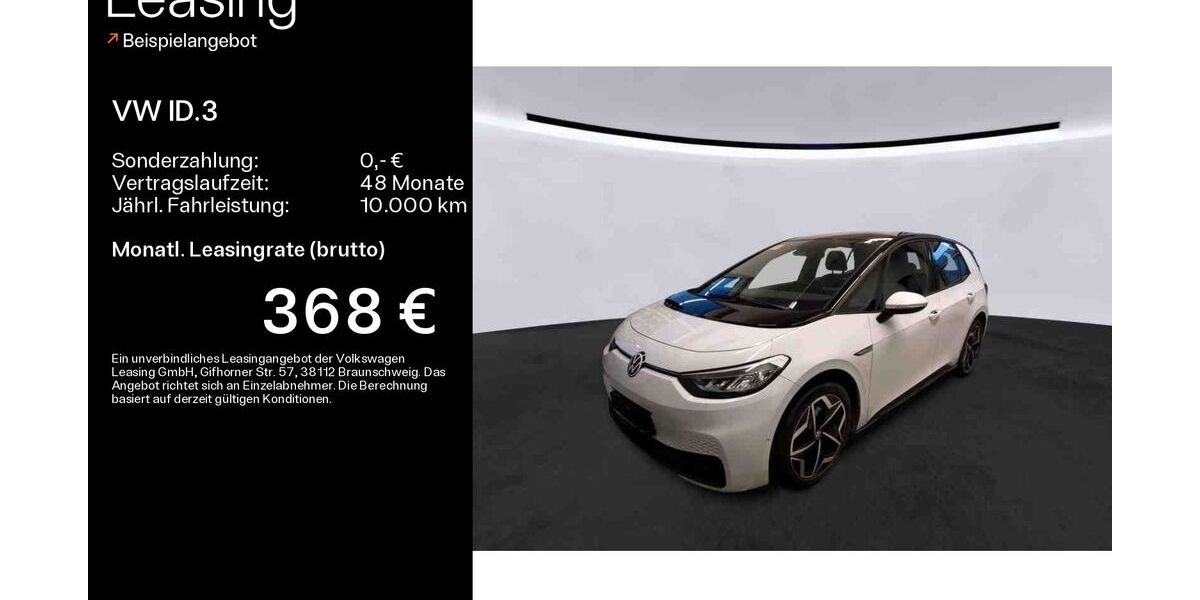 VW ID.3 11.700 km 23.999 &euro; Linsengericht 63589