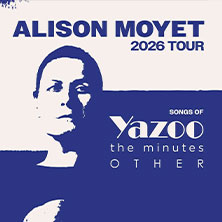 Alison Moyet 24.09.2026 myticket Jahrhunderthalle Frankfurt