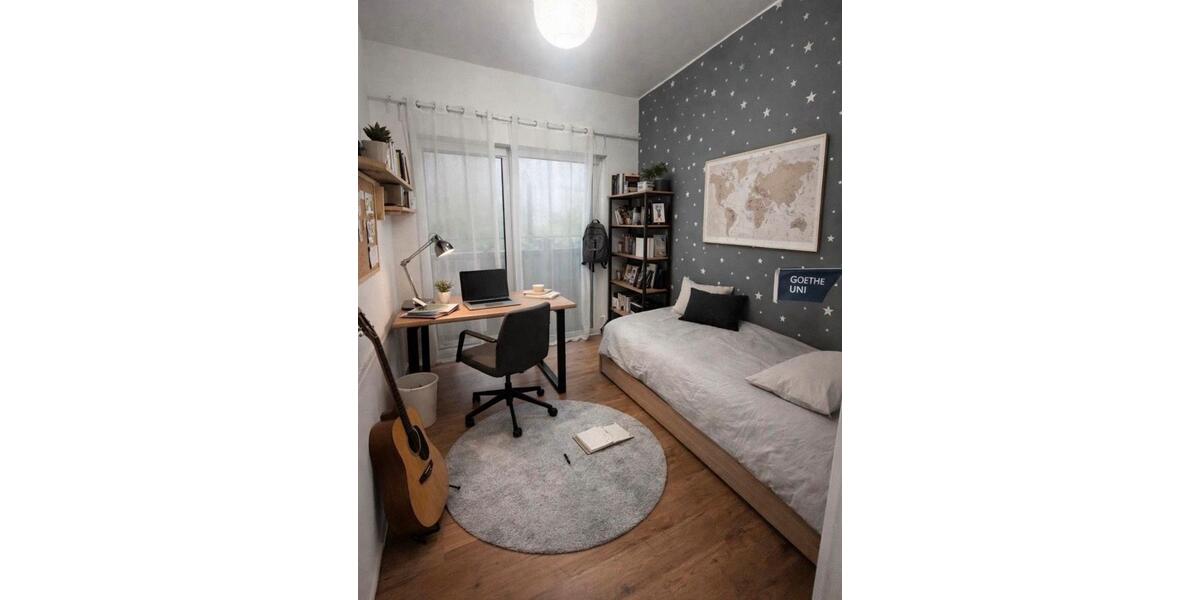 Erdgeschoßwohnung Frankfurt am Main Ginnheim - 1 Zimmer, 30 m&sup2;, 490&euro; | Angebot:26439601