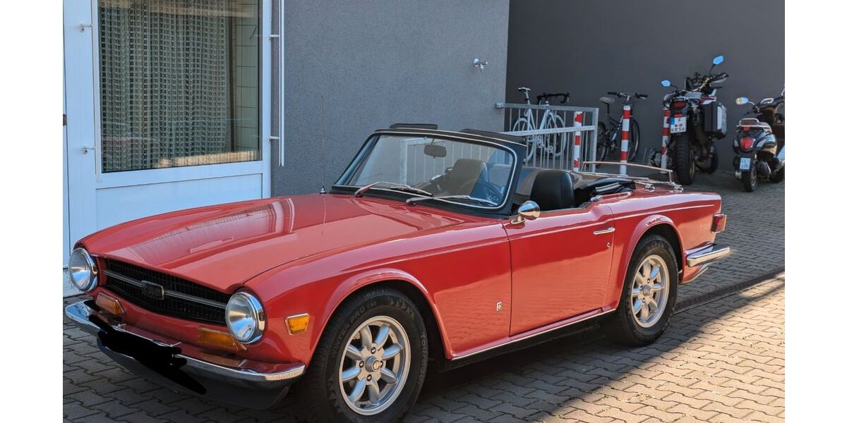Triumph TR6 75.000 km 13.000 &euro; Frankfurt 60318