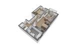 Etagenwohnung Offenbach am Main Bürgel - 2 Zimmer, 50 m&sup2;, 283.020&euro; | Angebot:26891446