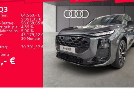 Audi Q3 9.900 km 64.560 &euro; Frankfurt am Main 60314