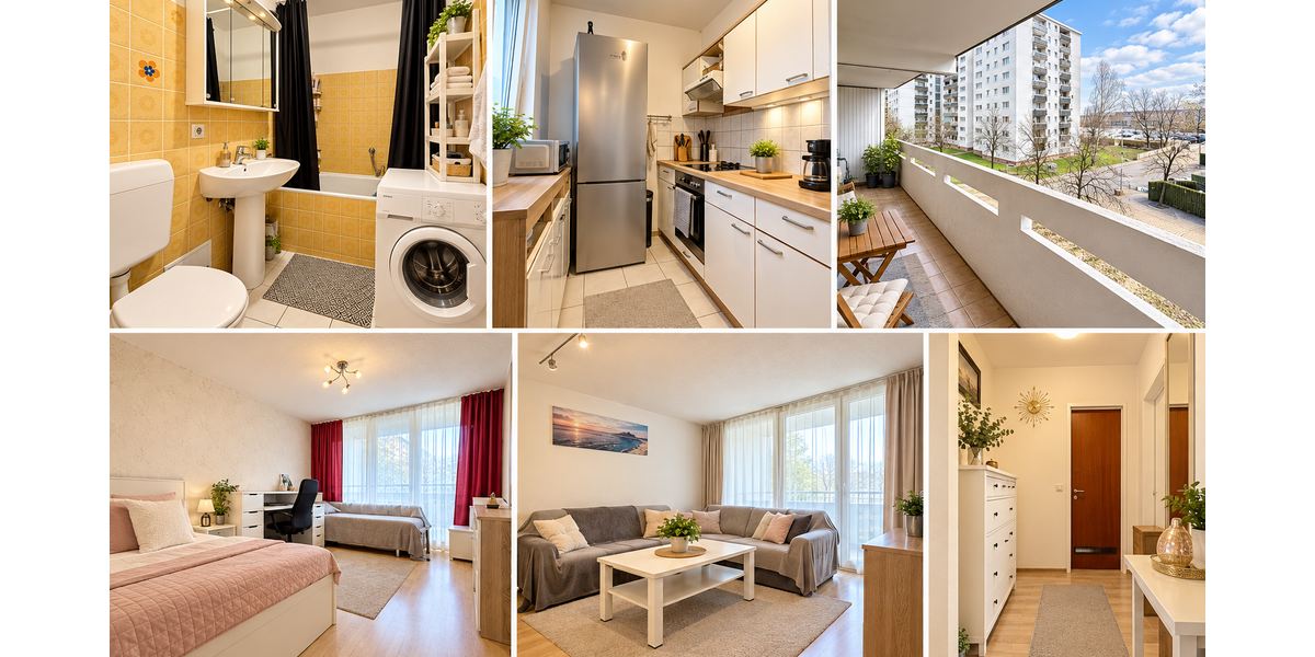 Etagenwohnung Dietzenbach Neue Mitte - 2 Zimmer, 60 m&sup2;, 119.120&euro; | Angebot:27699794