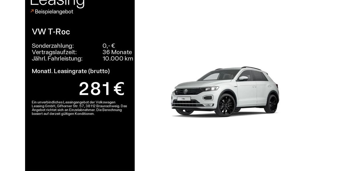 VW T-Roc 41.800 km 24.799 &euro; Linsengericht 63589