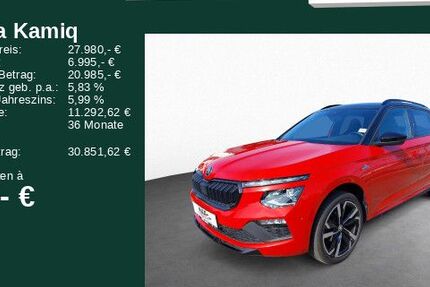 Skoda Kamiq 29.200 km 26.490 &euro; Rödermark 63322