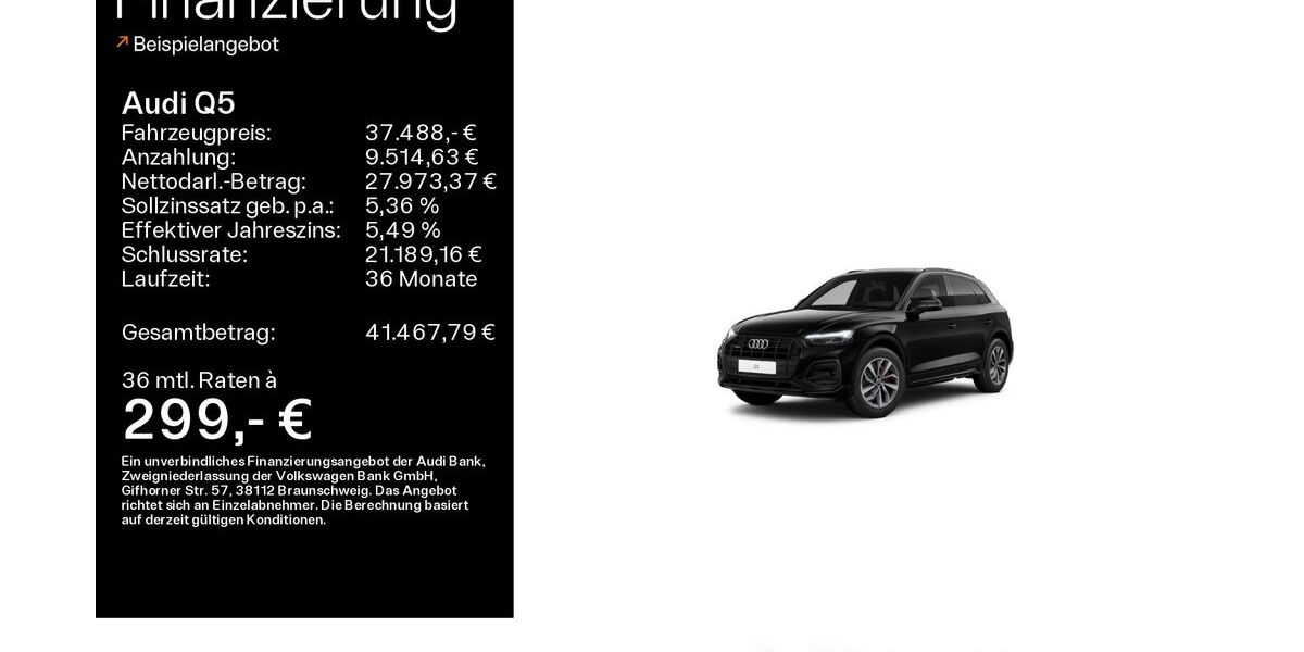 Audi Q5 81.600 km 37.488 &euro; Mühlheim 63165