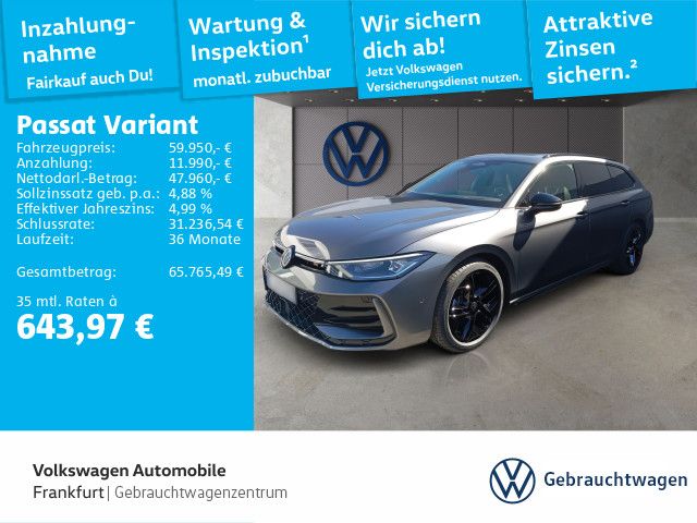 VW Passat Variant 4.500 km 59.950 &euro; Frankfurt 60326